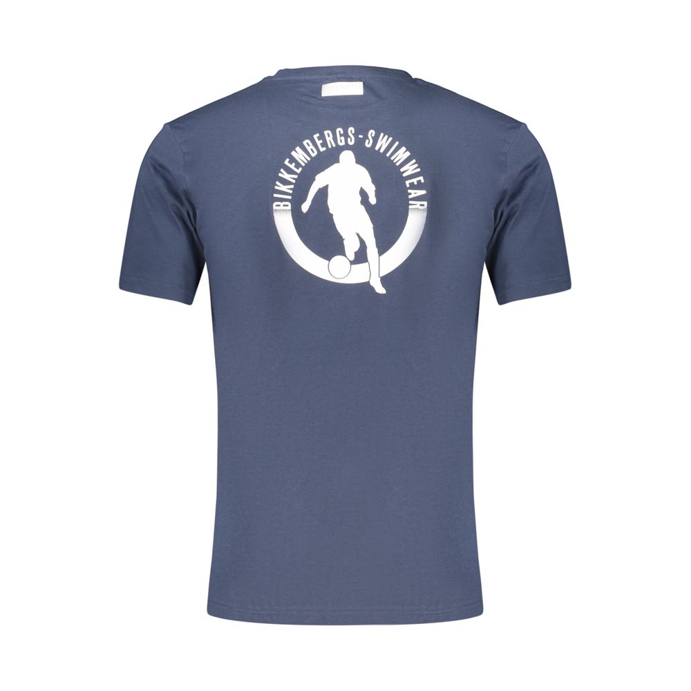 Bikkembergs Blue Cotton T-Shirt