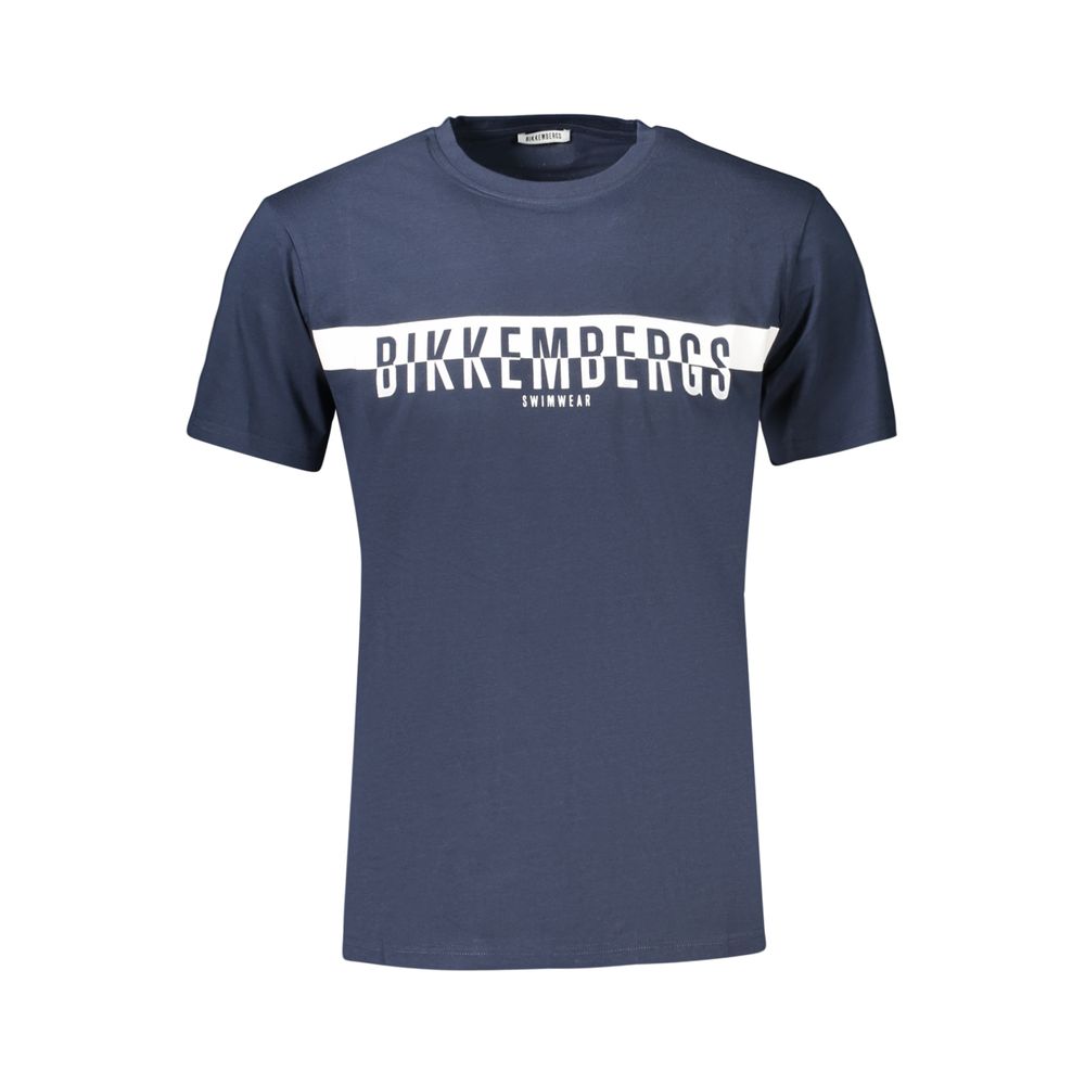 Bikkembergs Blue Cotton T-Shirt