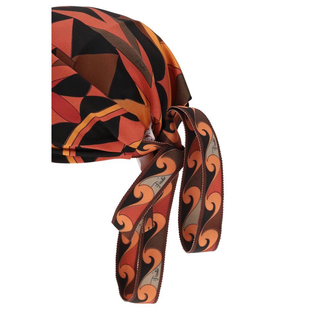 Emilio Pucci Multicolor Silk Scarf