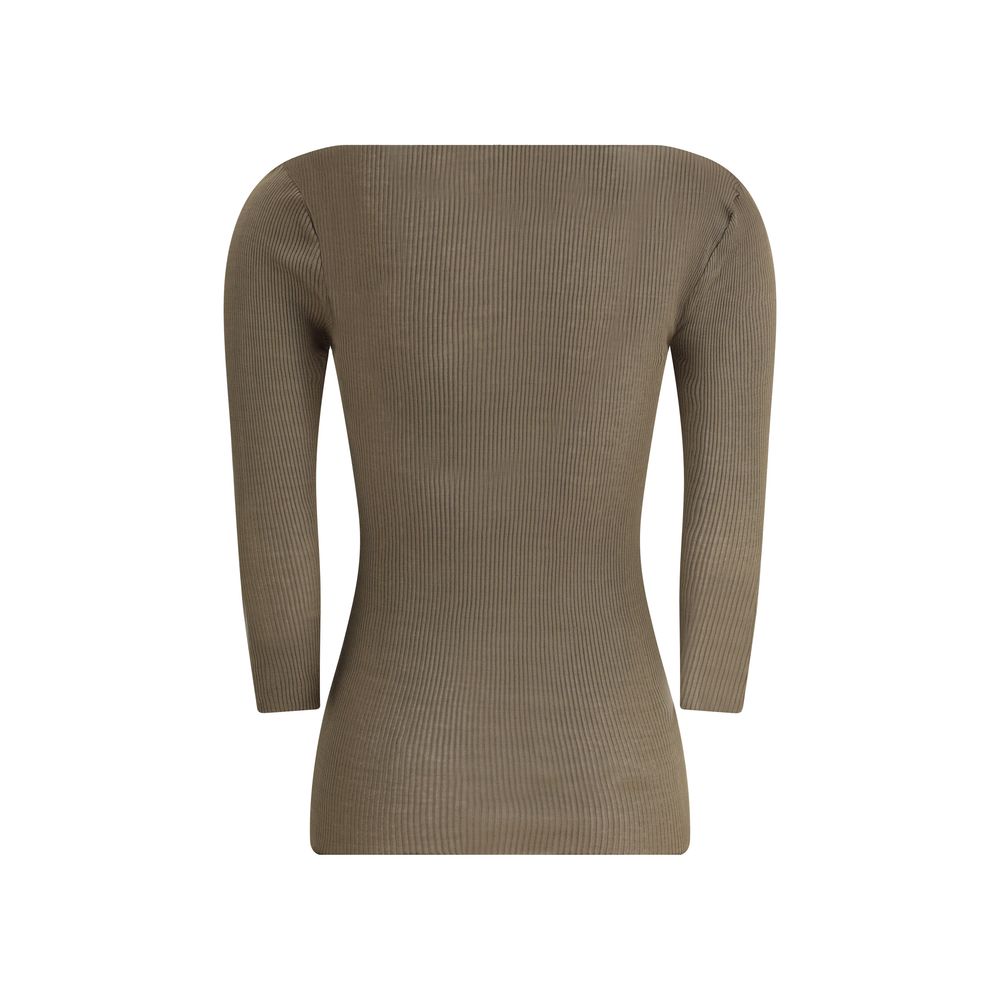 Isabel Marant Green Cotton Top