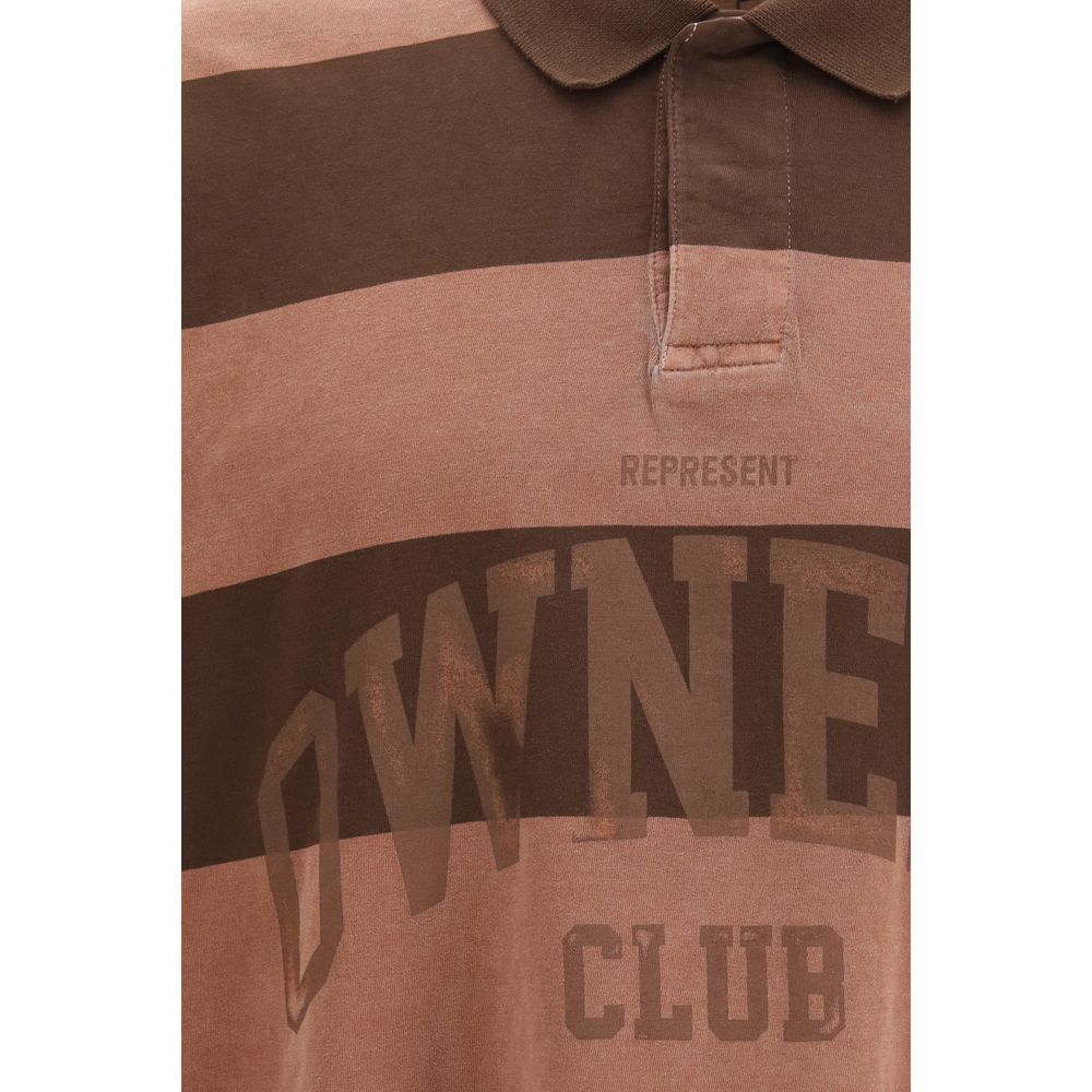 Represent Brown Cotton Shirt