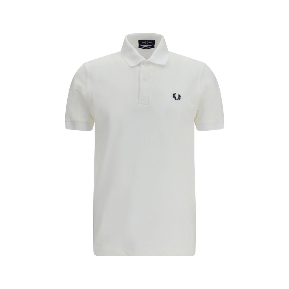 Fred Perry White Cotton T-Shirt