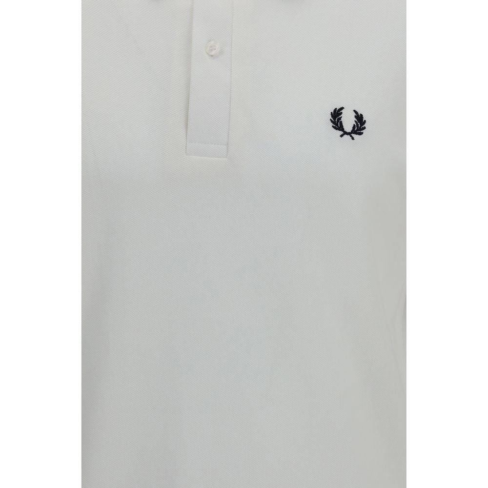 Fred Perry White Cotton T-Shirt