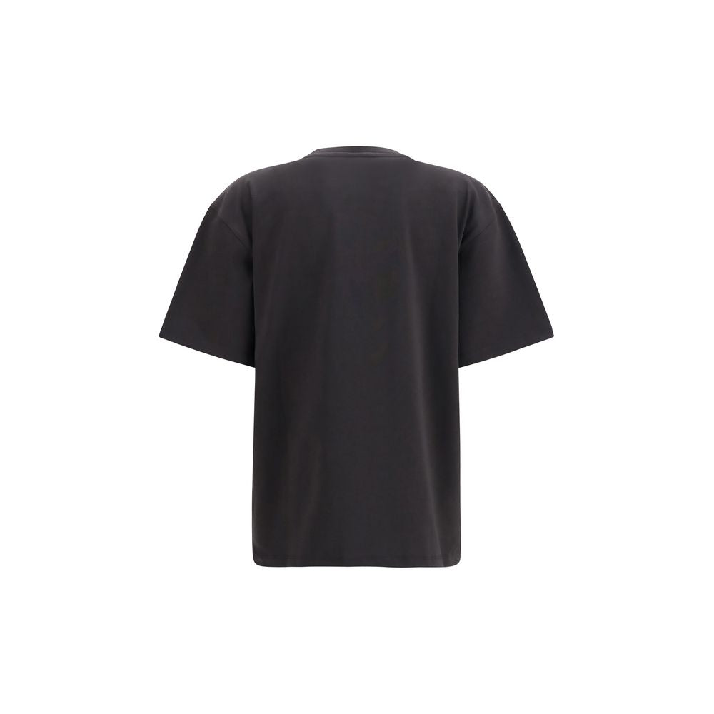 Ganni Black Cotton Sweatshirt