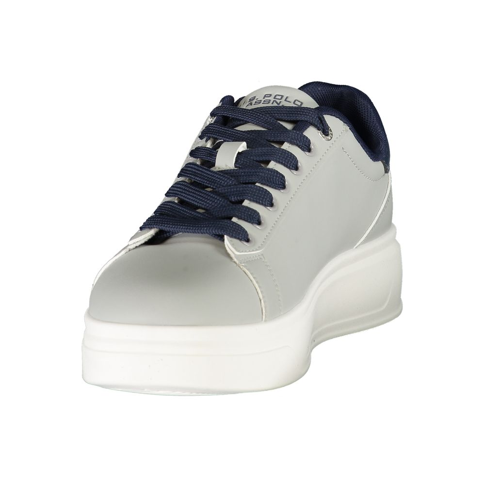 U.S. POLO ASSN. Gray Polyester Athletic Sneakers