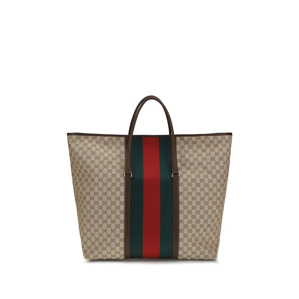 Gucci Beige Fabric Shoulder Bag