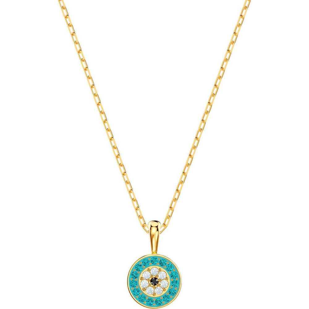 Swarovski Gold Stainless Steel Necklace