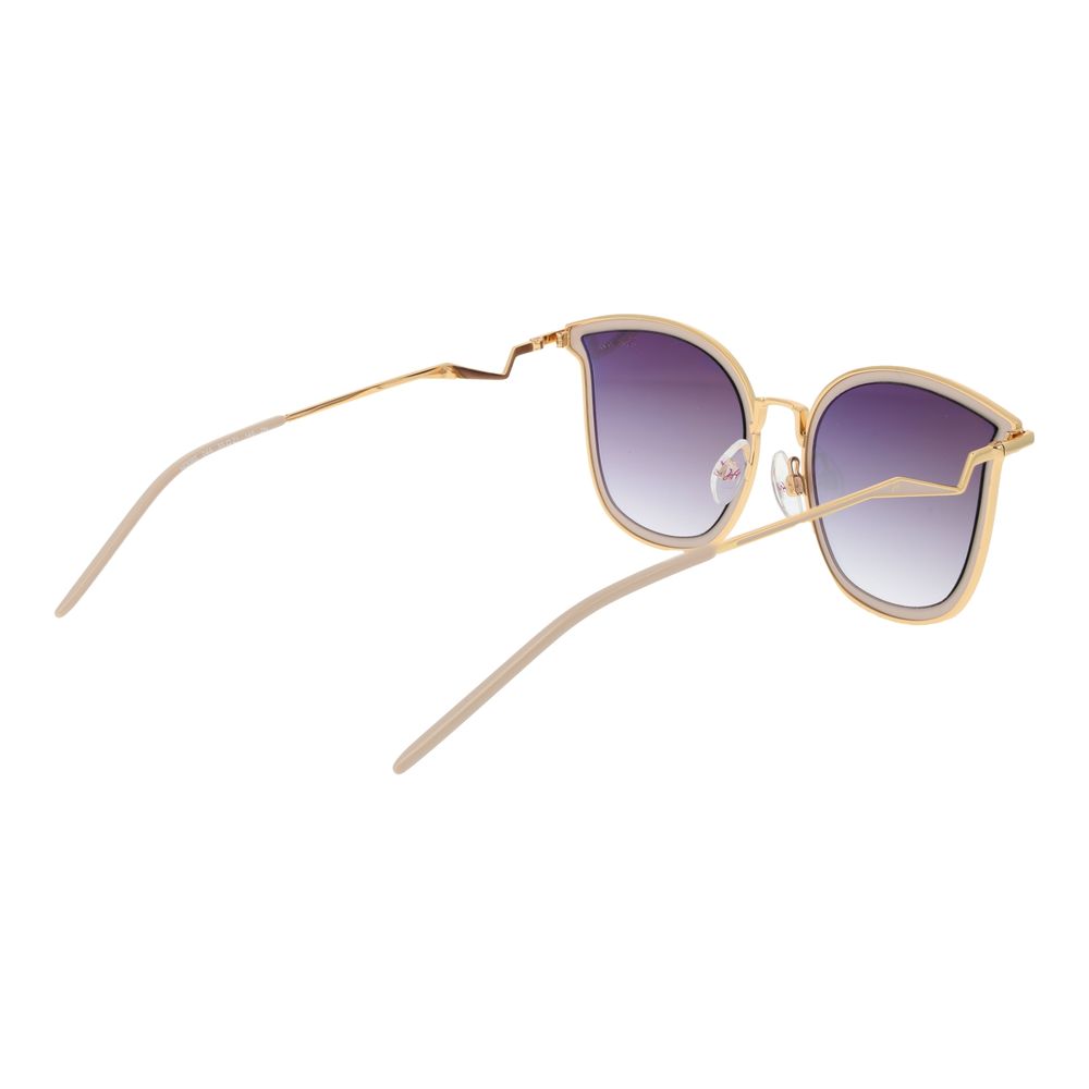 Ana Hickmann White Metal Sunglasses