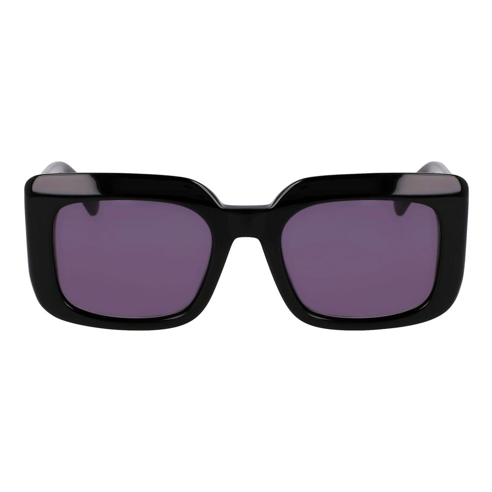 Longchamp Black Acetate Sunglasses