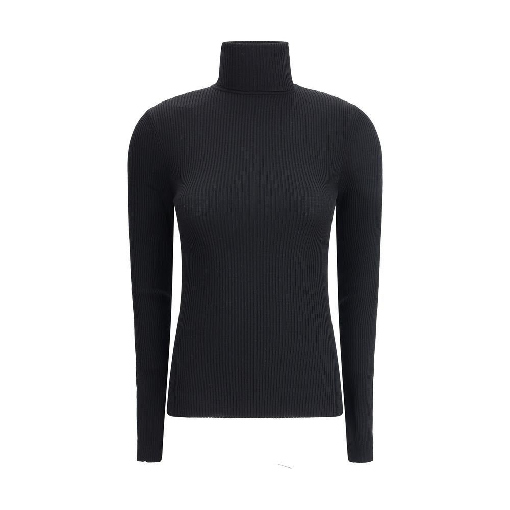 Wolford Black Wool Turtleneck