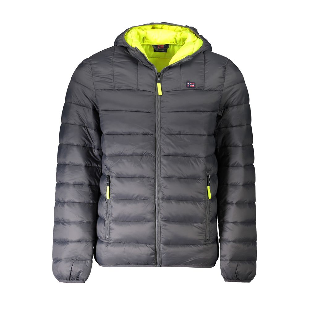 Norway 1963 Gray Polyamide Shell Jacket