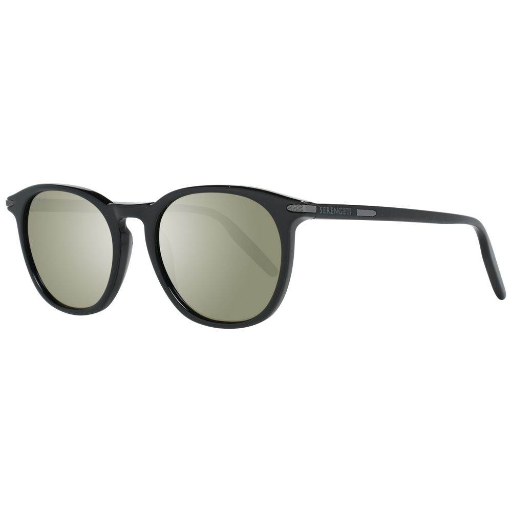 Serengeti Black Plastic Sunglasses