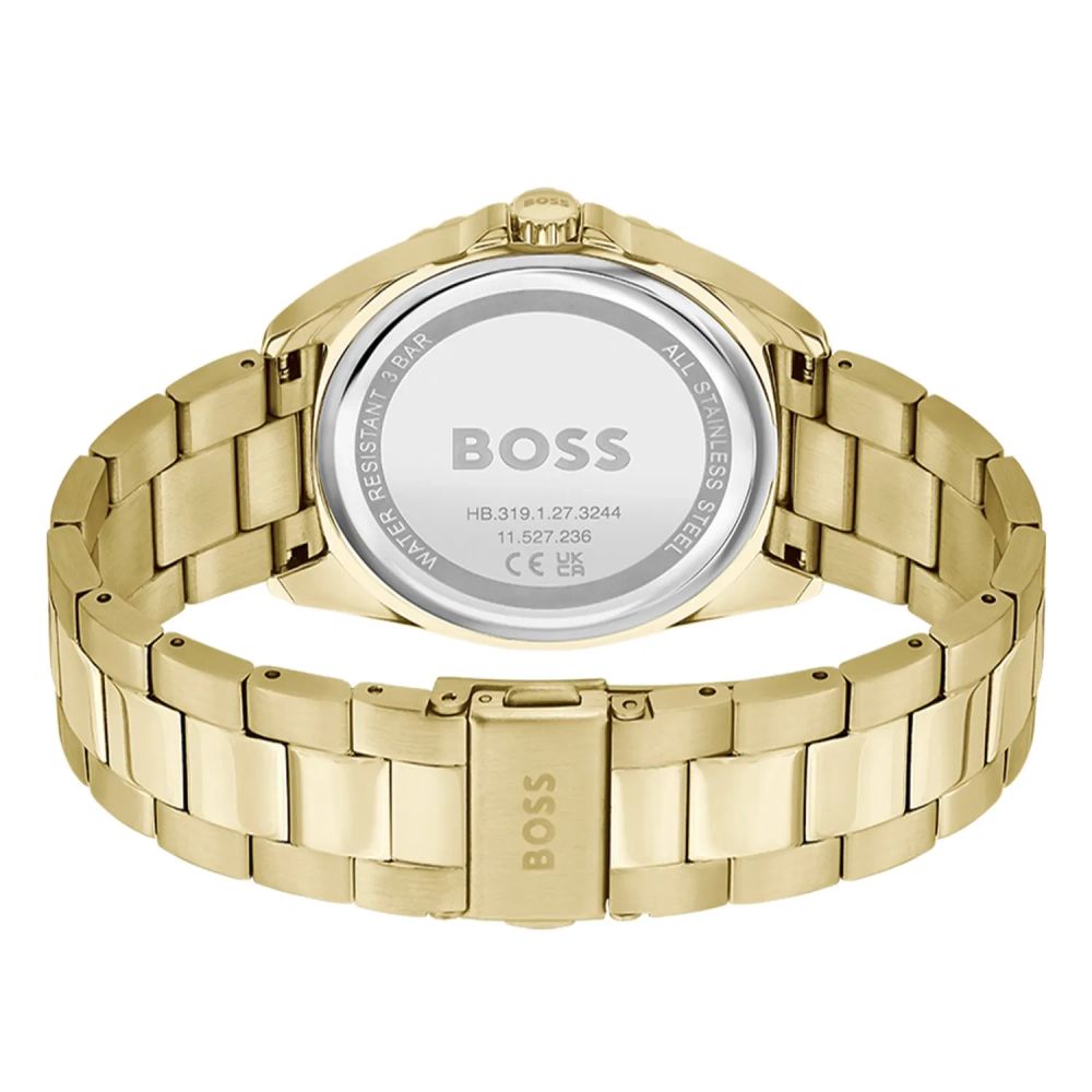 Hugo Boss Gold Stainless Steel Dress Watch