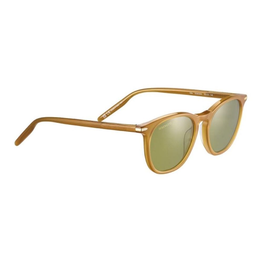 Serengeti Brown Resin Sunglasses