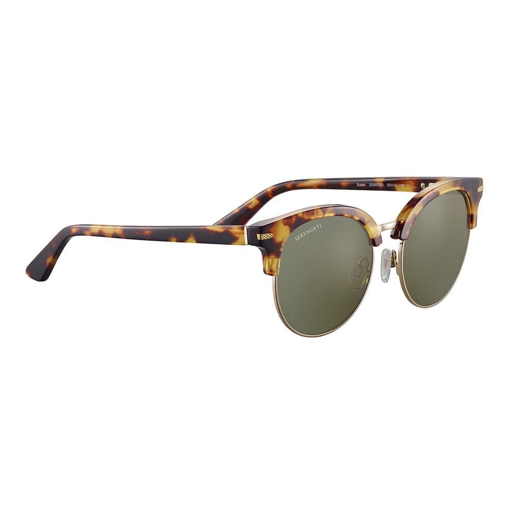 Serengeti Brown Plastic Sunglasses