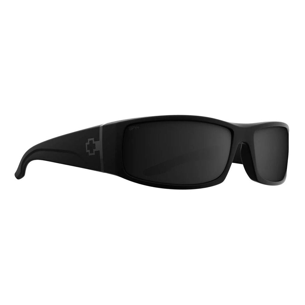 Spy Black Resin Sunglasses