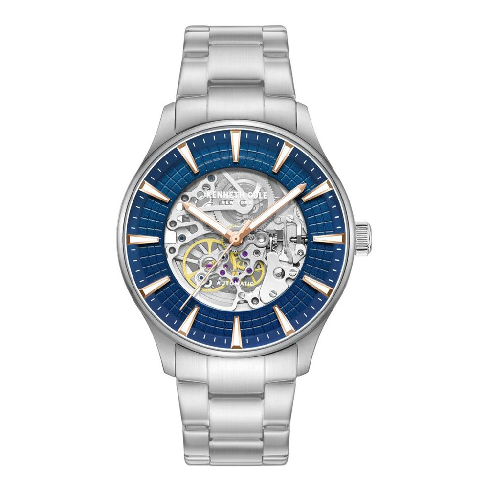 Kenneth Cole Gray Stainless Steel Dress Watch
