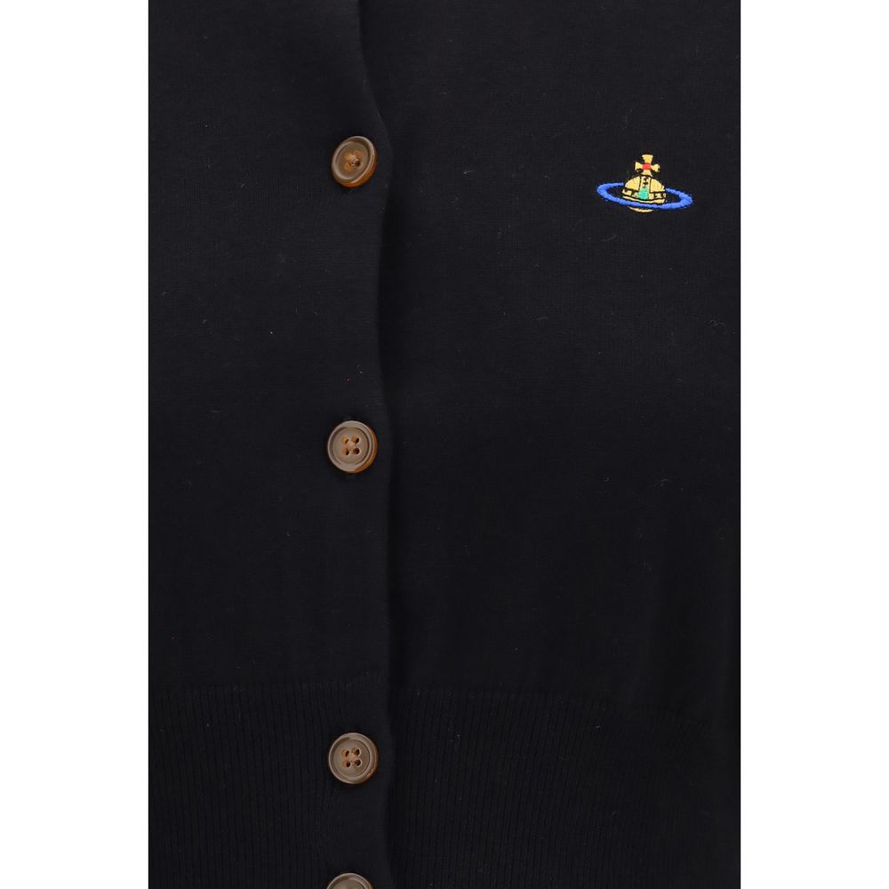 Vivienne Westwood Black Cotton Cardigan