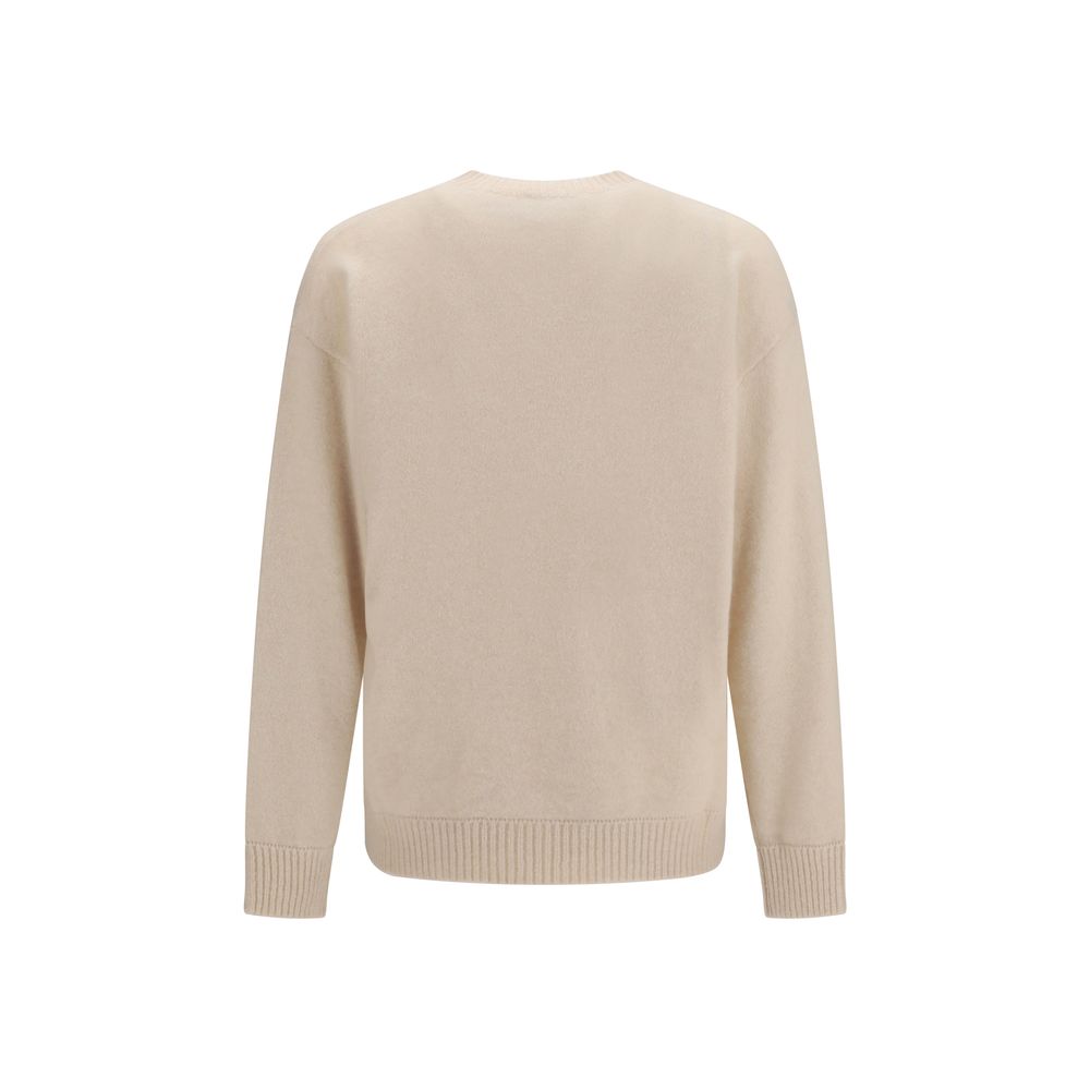 Laneus Beige Cashmere Sweatshirt