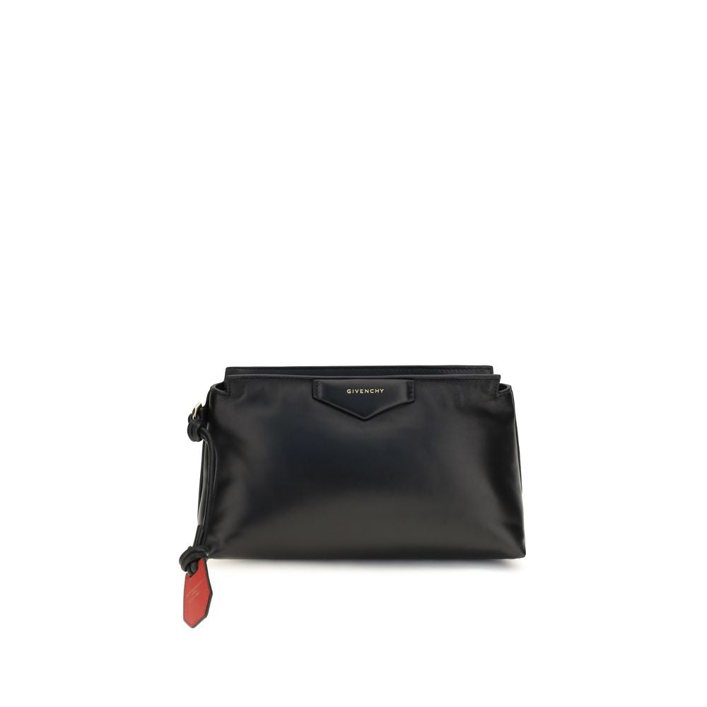 Givenchy Black Lamb Ovis Aries Wallet
