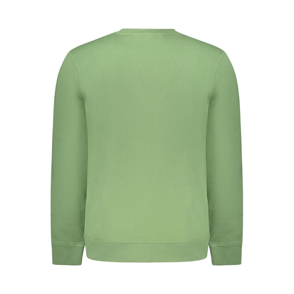 Hugo Boss Green Cotton Men's Sweatshirt