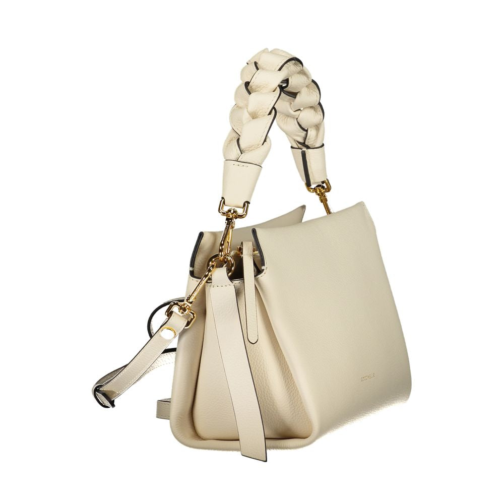 Coccinelle Bianco Leather Women's Bag