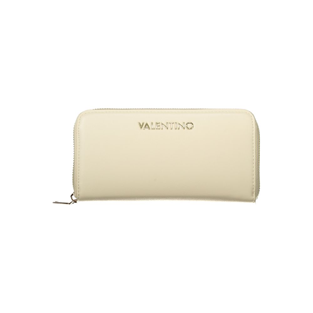 Mario Valentino Beige Polyethylene Wallet