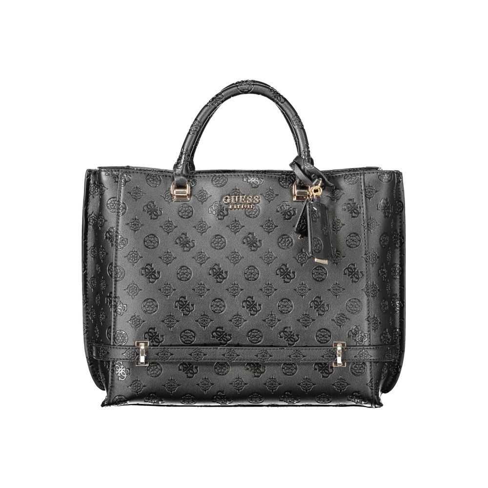 Guess Jeans Black Polyethylene Women Handbag