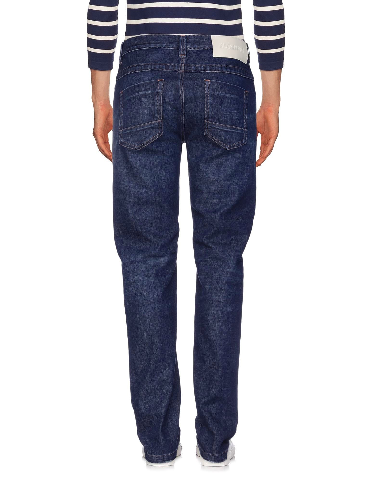 Bikkembergs Dark Blue Cotton Men Jeans