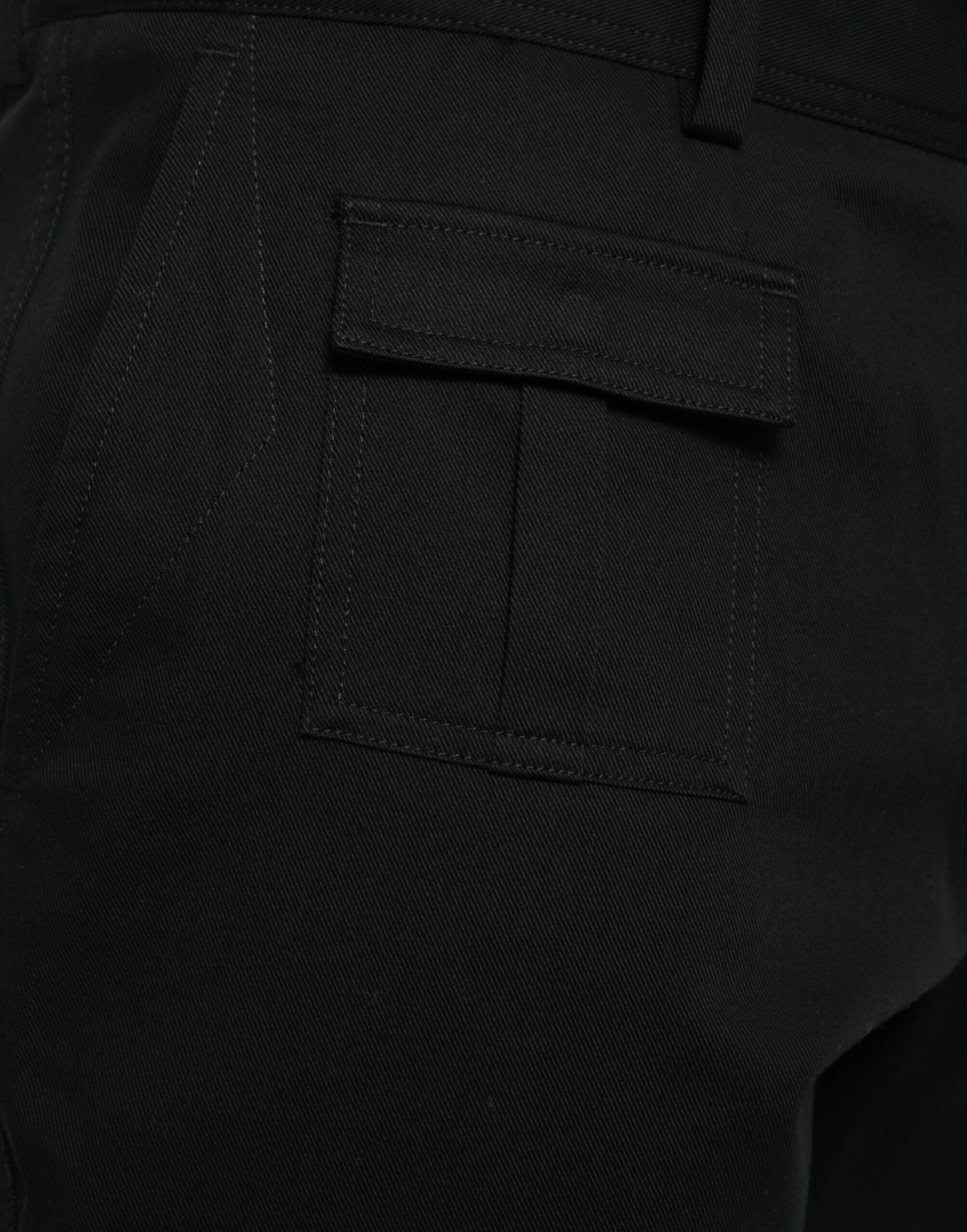 Dolce & Gabbana Black Gray slim Cotton Denim Jeans