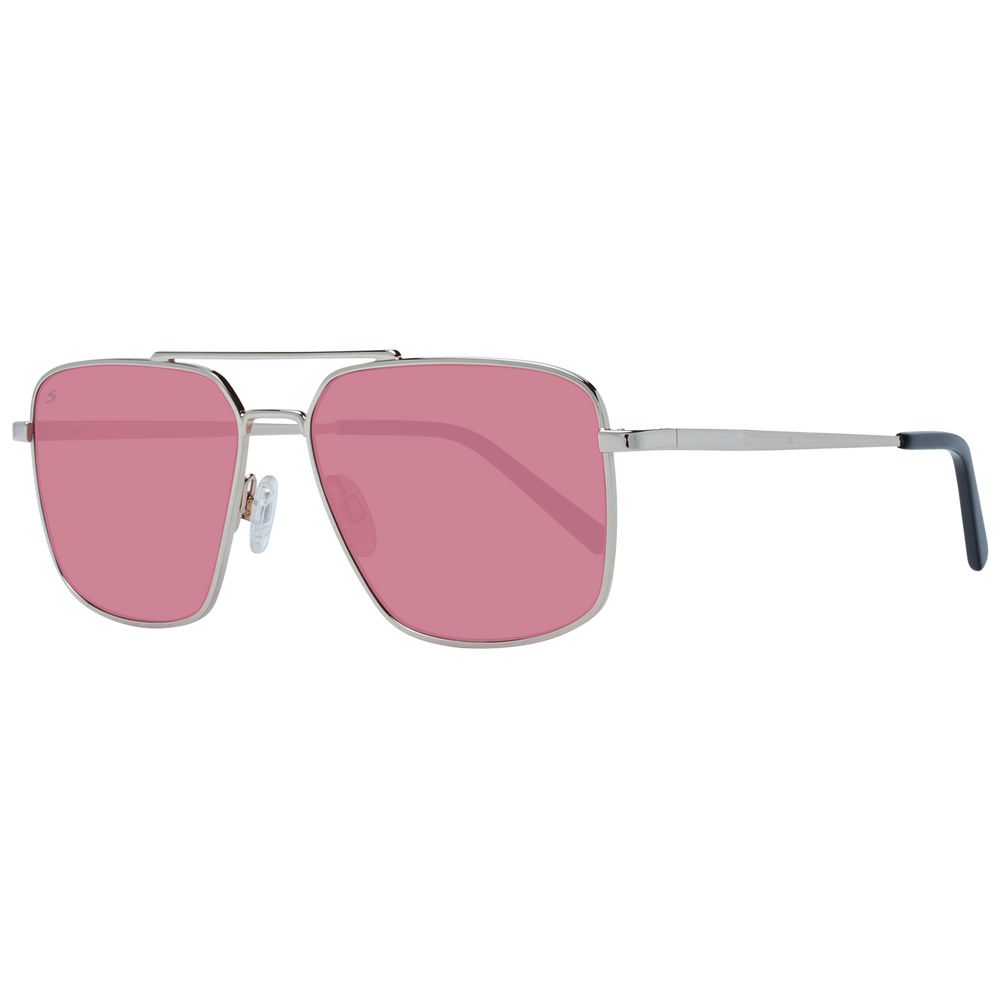 Serengeti Silver Metal Sunglasses