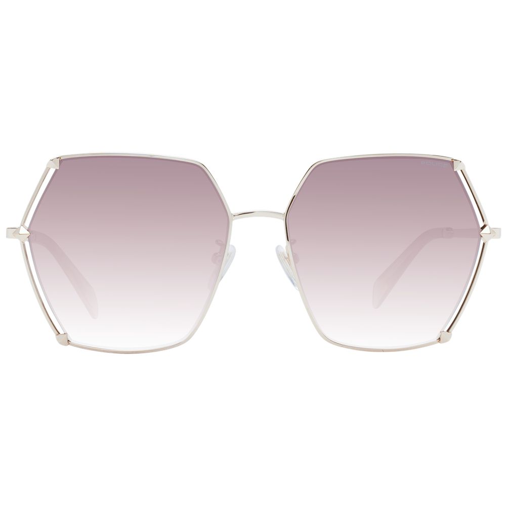 Police Rose Gold Metal Sunglasses