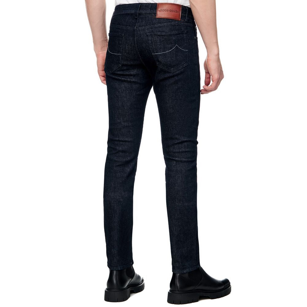 Jacob Cohen Blue Cotton Men's Jean