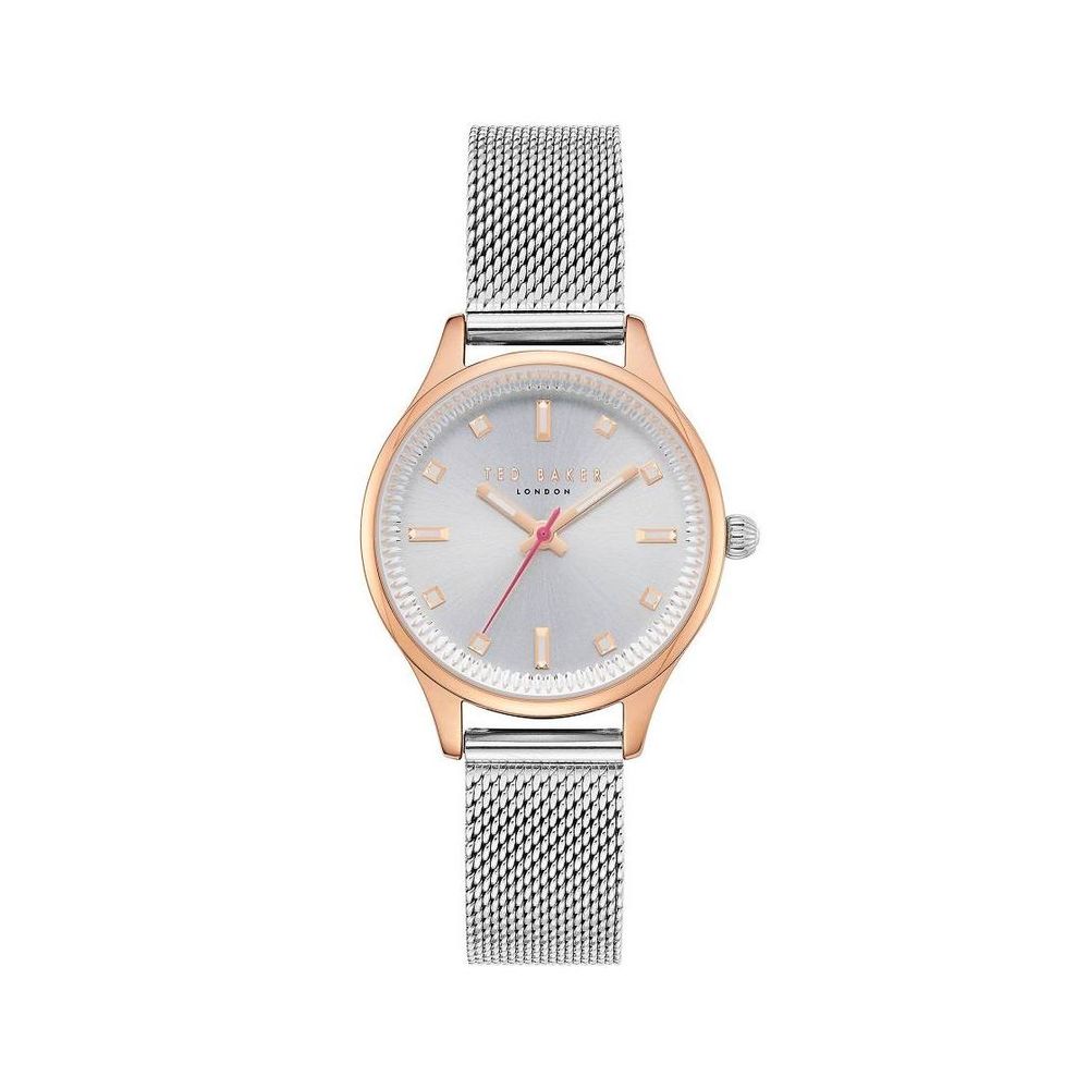 Ted Baker Silver Stainless Steel Watch