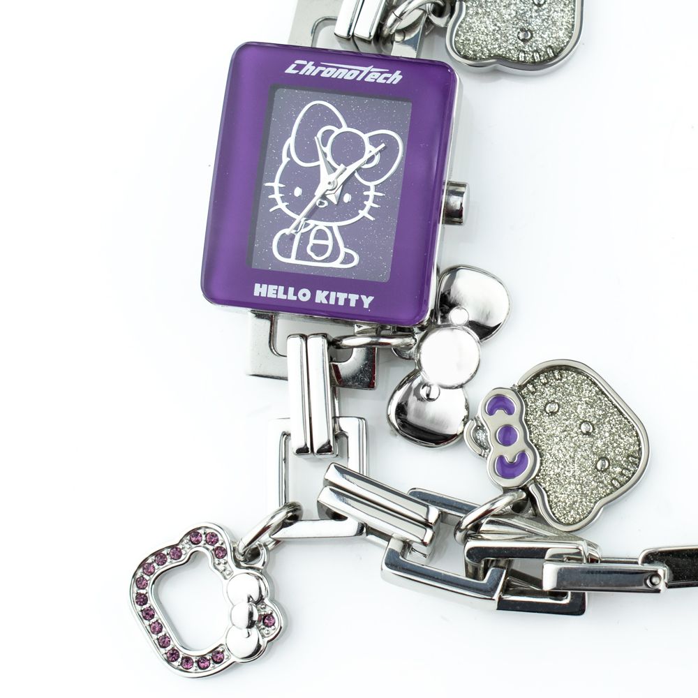 Chronotech Silver Stainless Steel Bracelet Watch