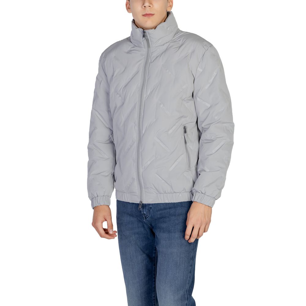 Antony Morato Gray Polyester Jackets & Coat