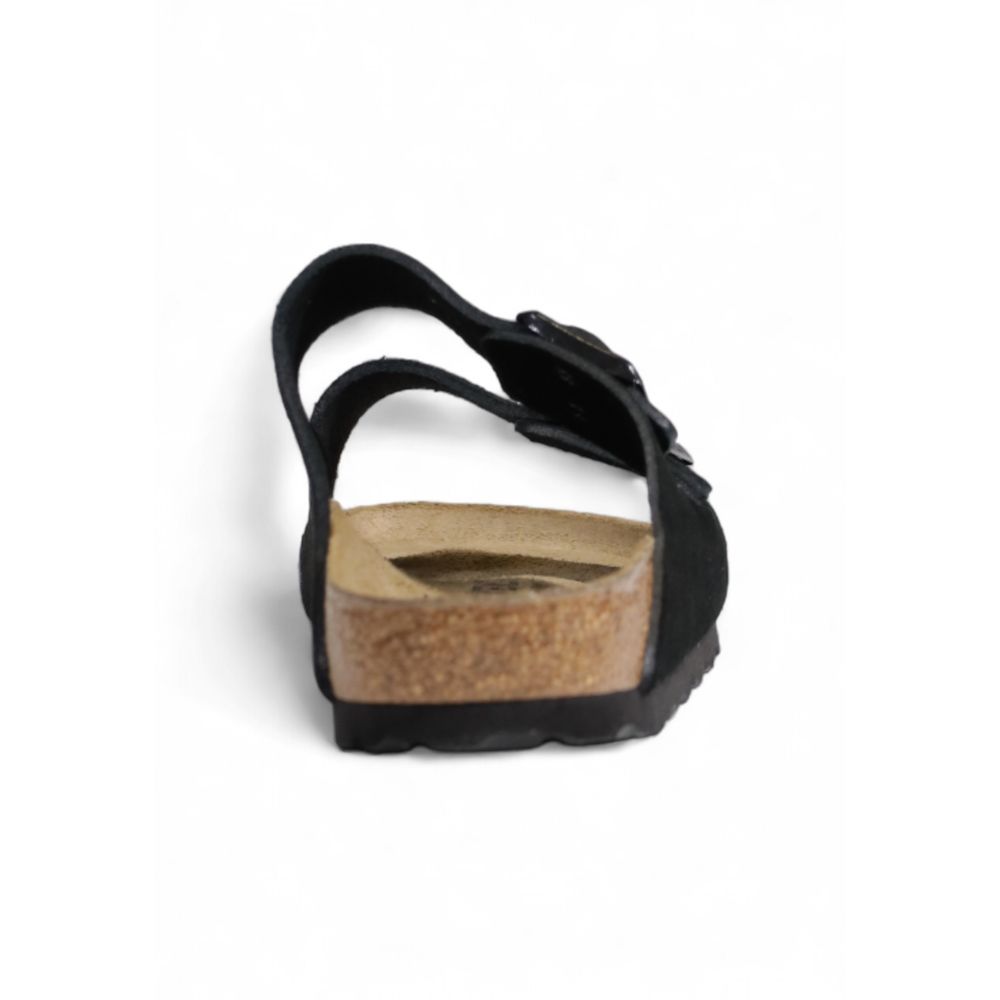 Birkenstock Black Suede Leather Sandal