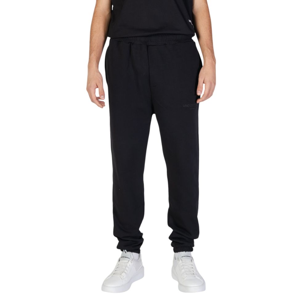 Underclub Black Cotton Joggers (Workout Pants)
