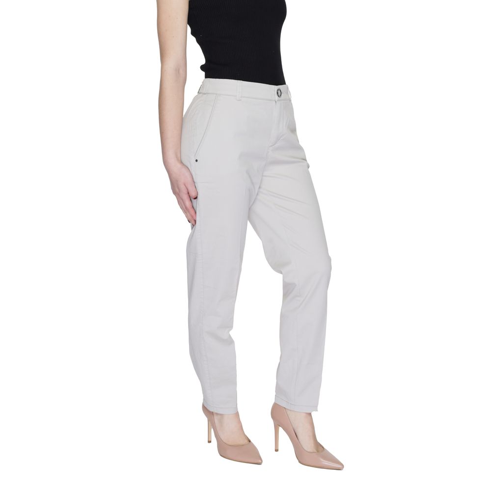 Street One Beige Cotton Pant