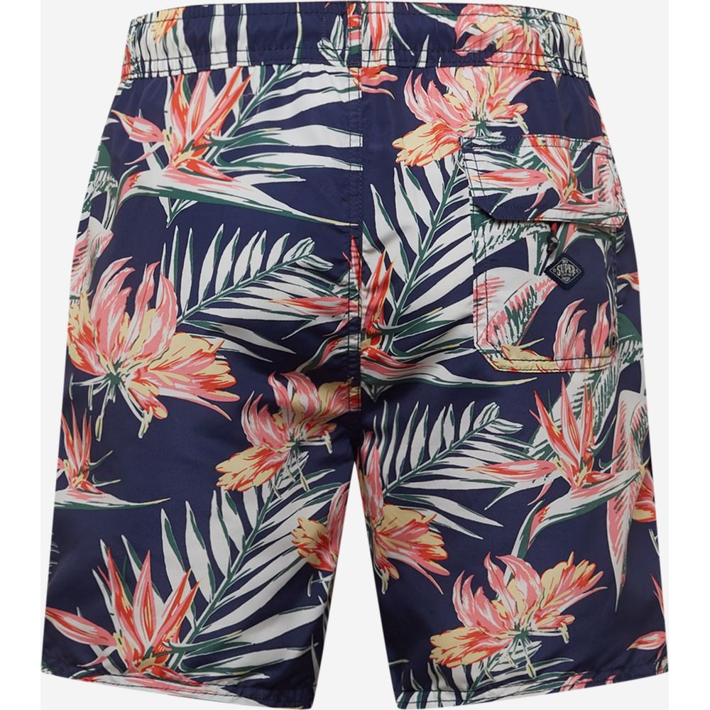 Superdry Blue Polyester Swim Shorts