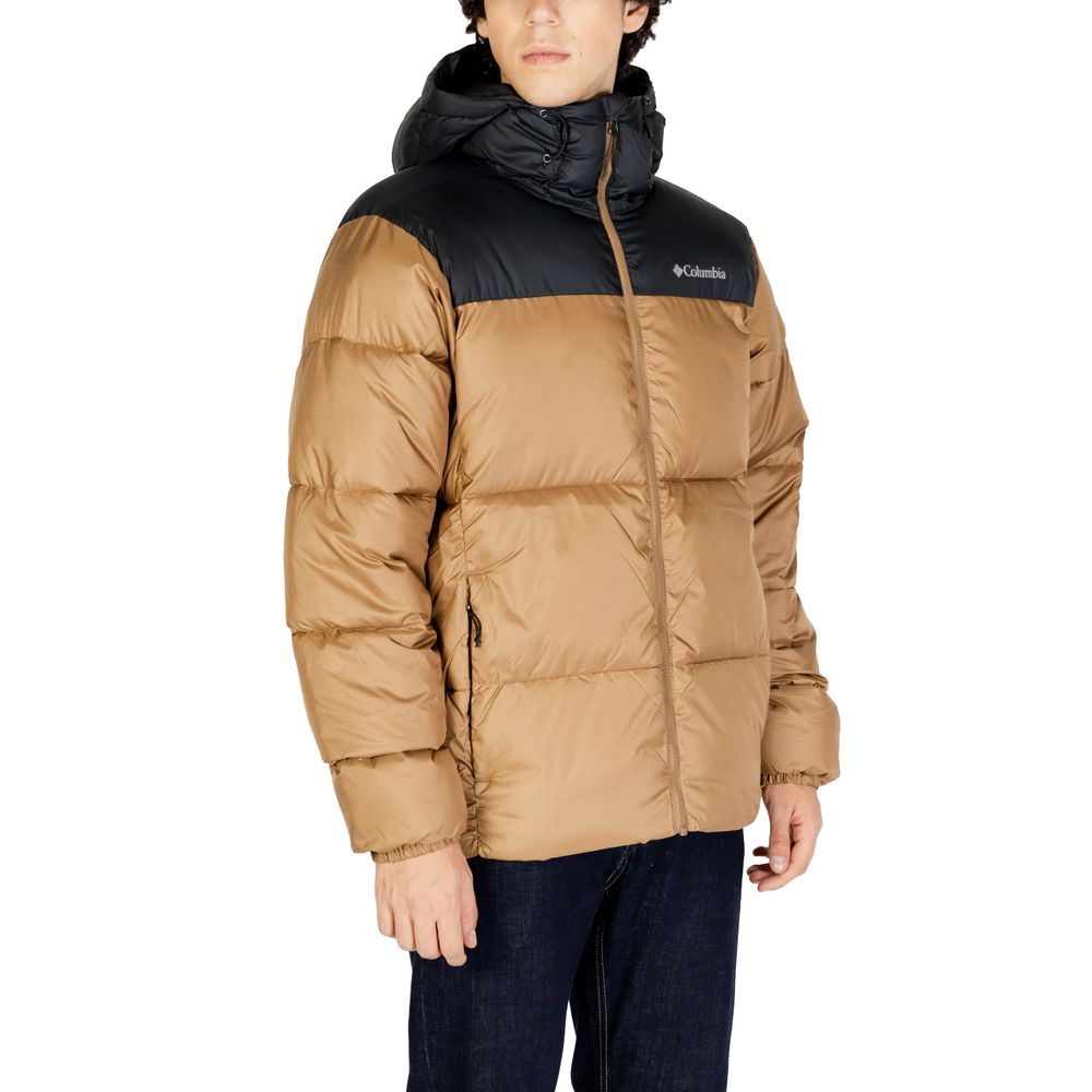 Columbia Beige Nylon Jackets & Coat