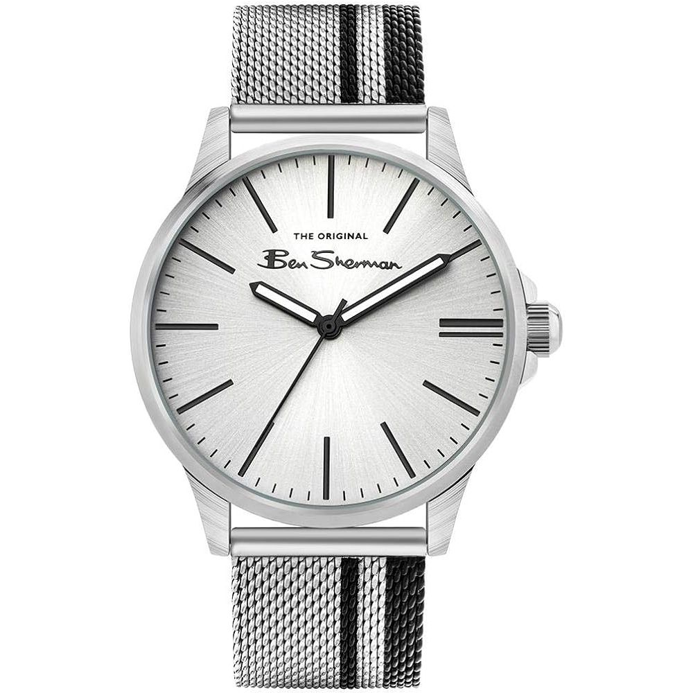 Ben Sherman Gray Stainless Steel Dress Watch