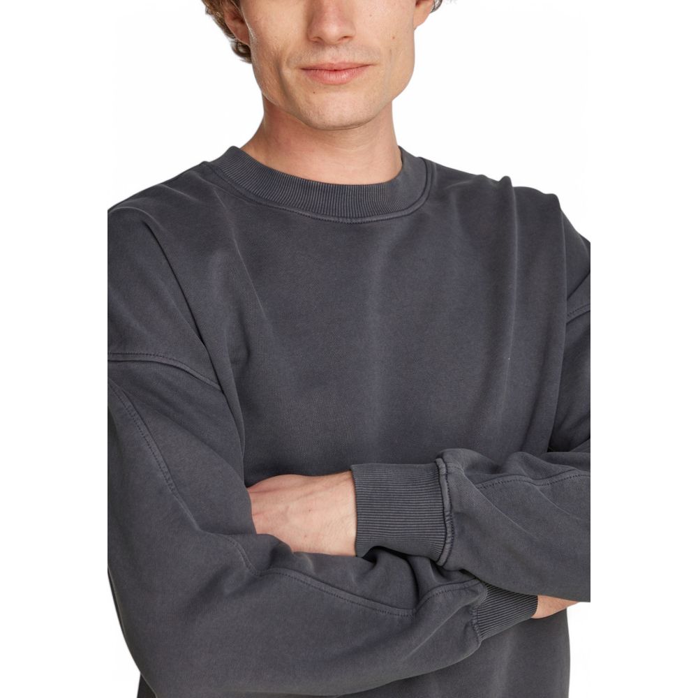 Calvin Klein Jeans Gray Cotton Sweatshirt