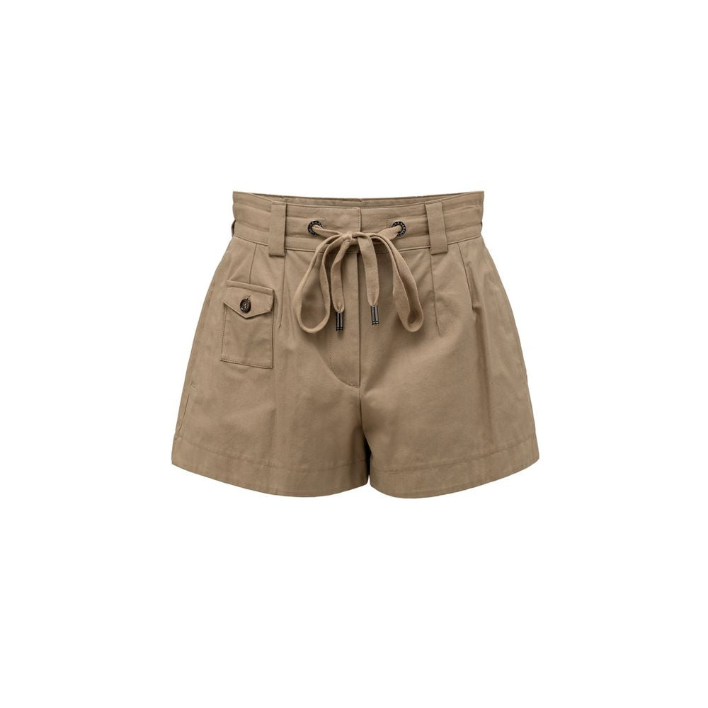 Dolce & Gabbana Beige Cotton Bermuda Shorts