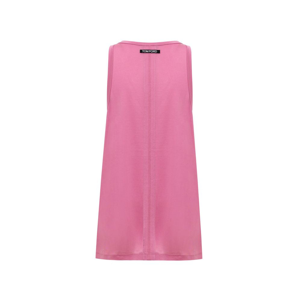 Tom Ford Pink Silk Tank Top