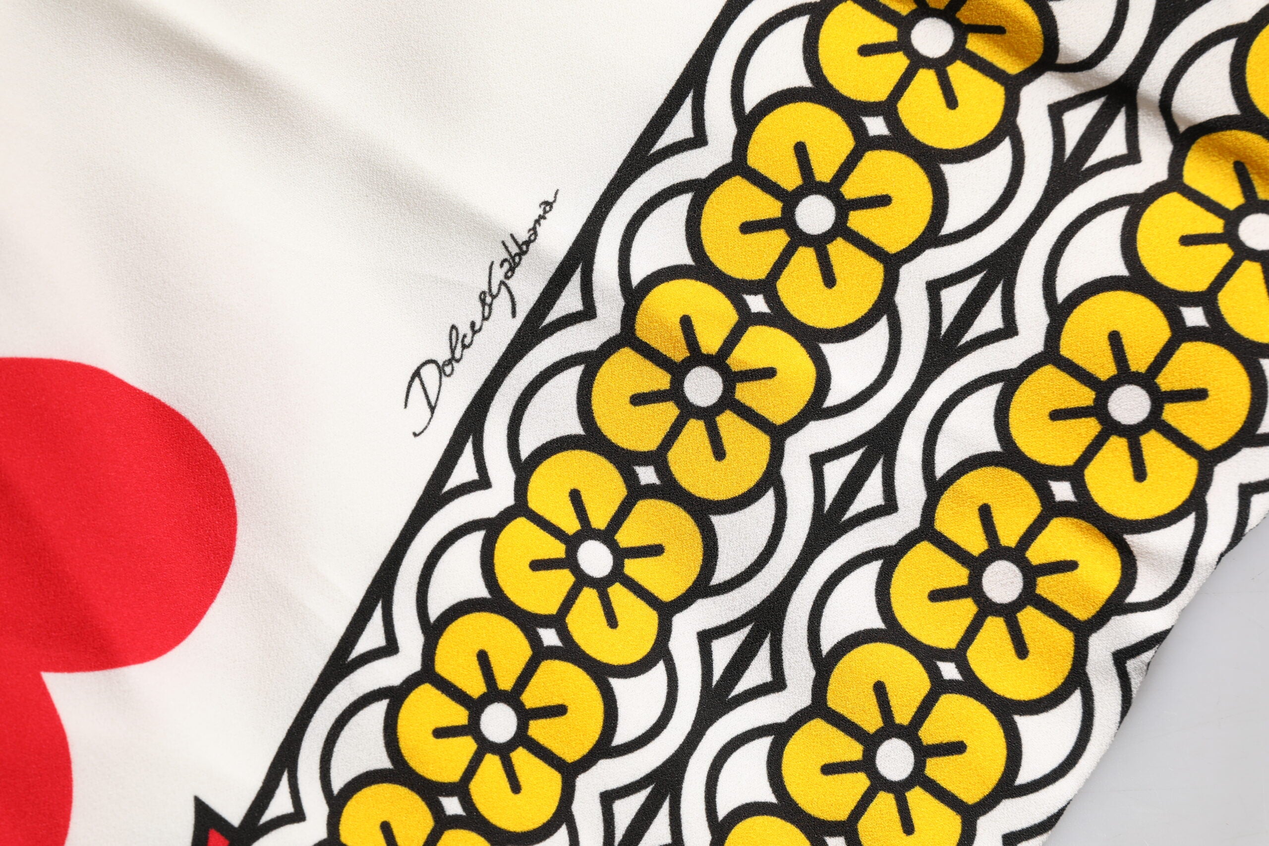 Dolce & Gabbana White Queen Of Hearts Sleeveless Maxi Dress