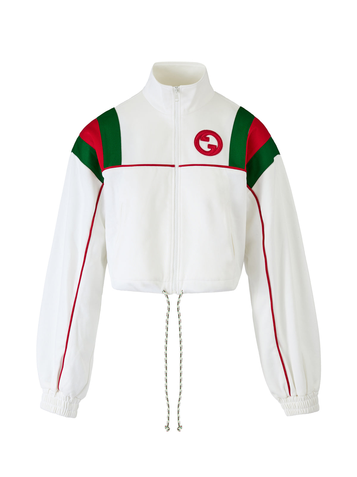 Gucci White Polyester Logo Sweatshirt