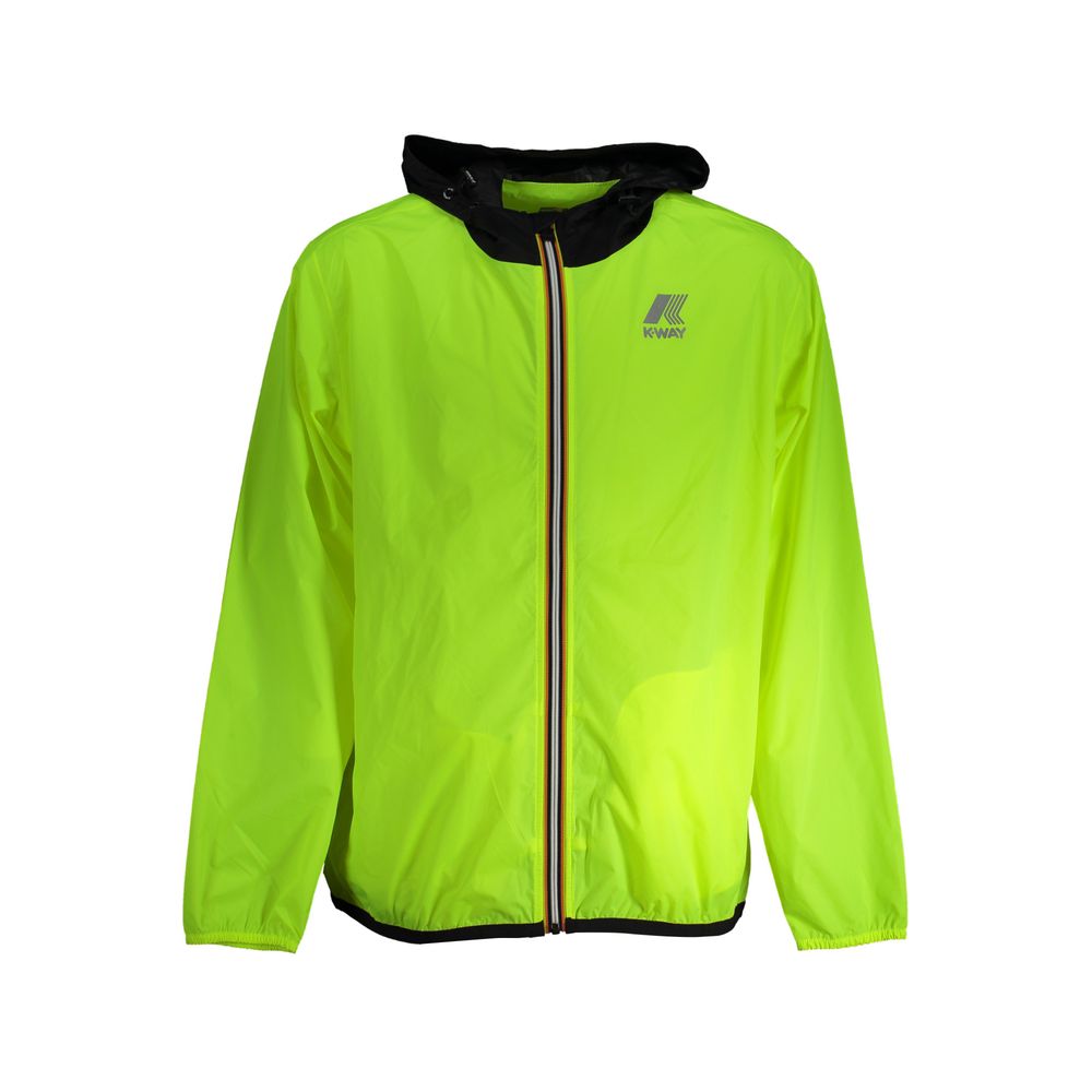 K-WAY Yellow Polyamide Men Jacket