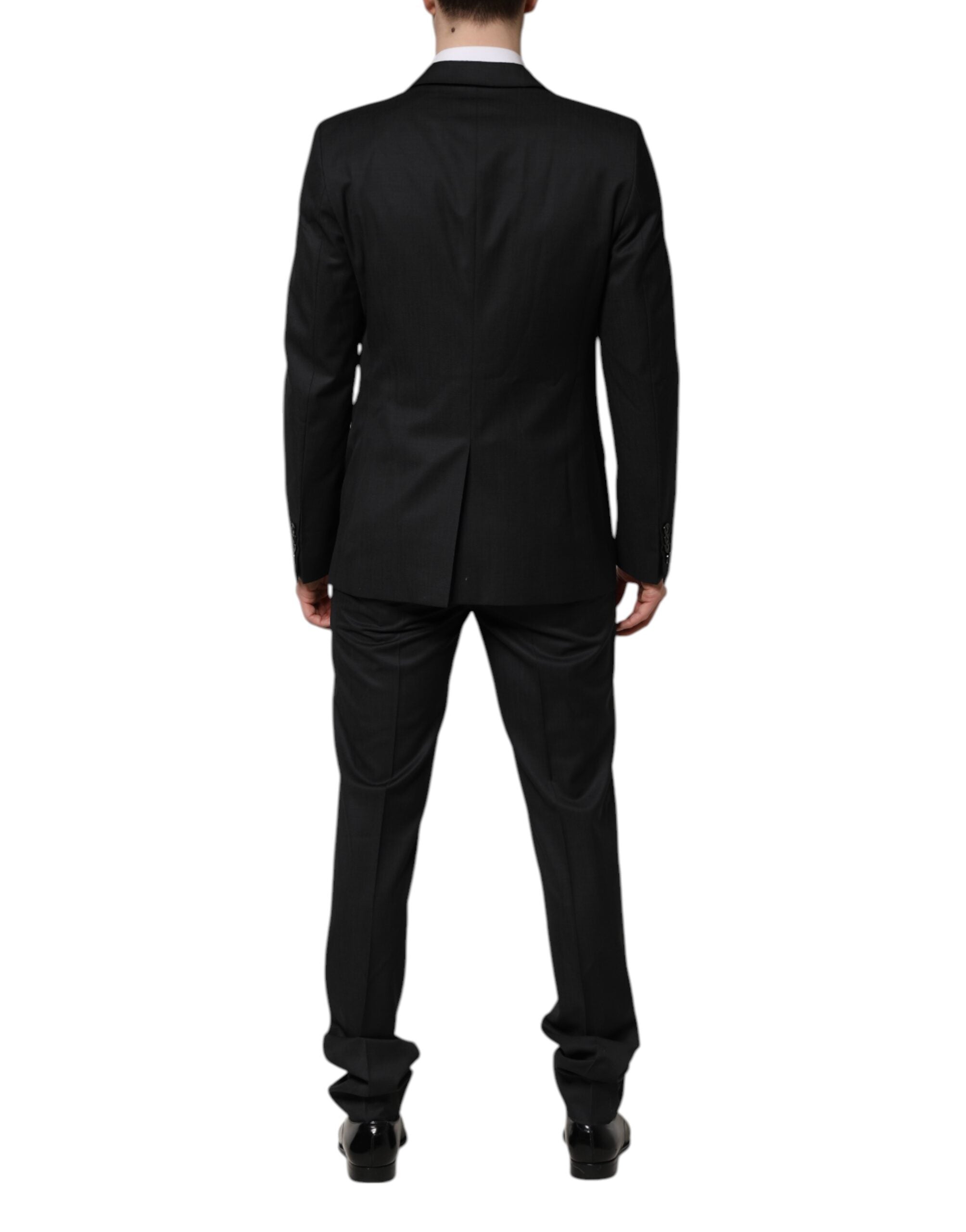 Dolce & Gabbana Dark Gray MARTINI 2 Pc Single Breasted Suit