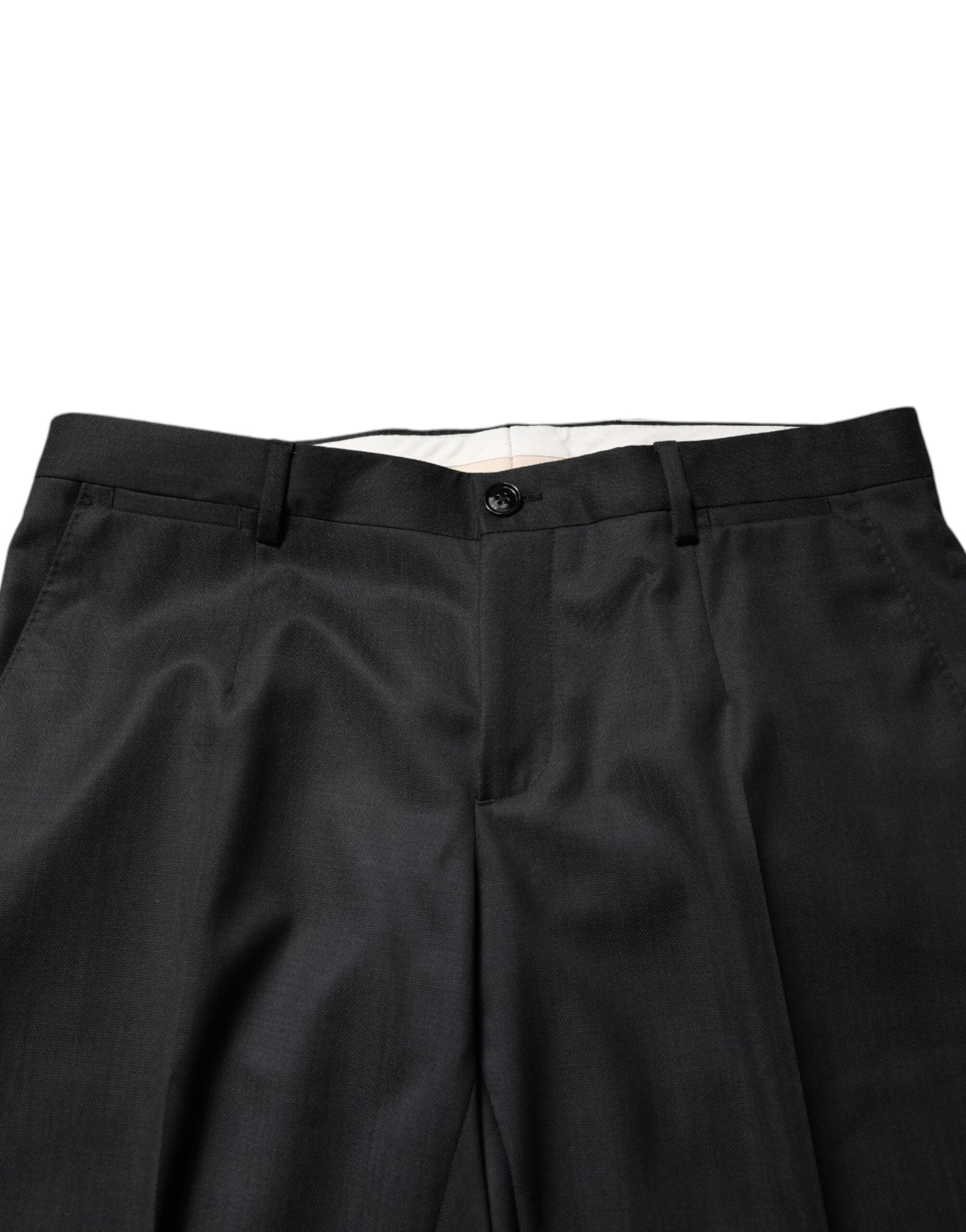 Dolce & Gabbana Dark Gray MARTINI 2 Pc Single Breasted Suit